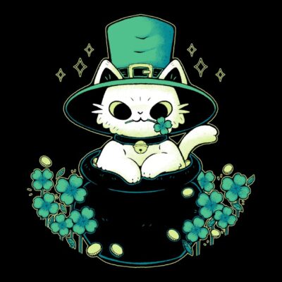 Cute St Patrick Cat