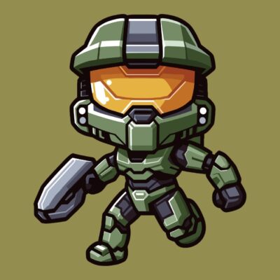 Chibi Master Chief 02