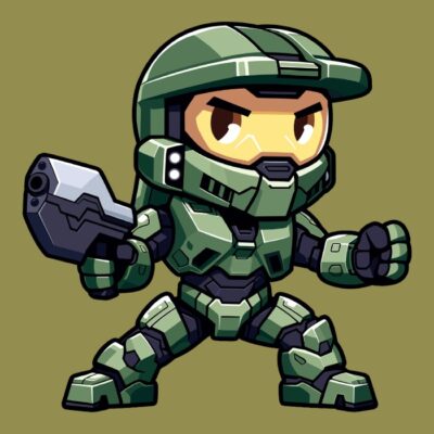 Chibi Master Chief 01