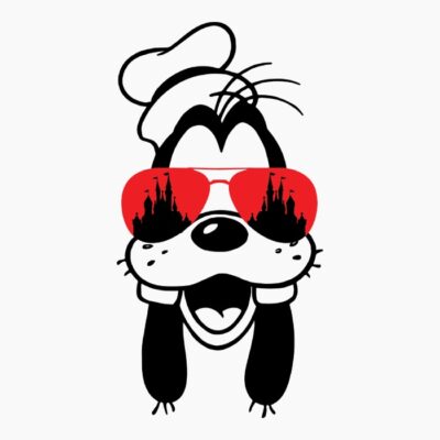 Goofy with sunglasses