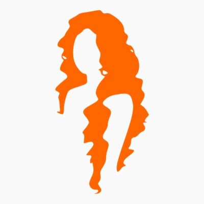 Merida colourful silhouette