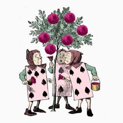Blush painting the roses