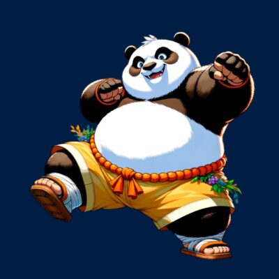 Cartoon Kung Fu Panda