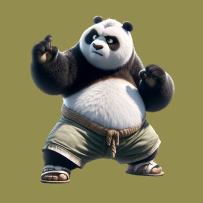 3D Kung Fu Panda