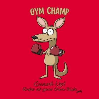 El canguro boxeador