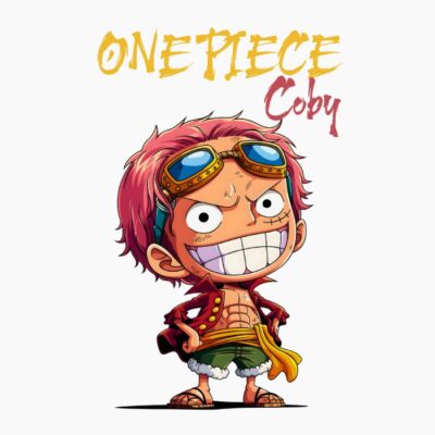 One Piece, Coby, Cartoonish style.
