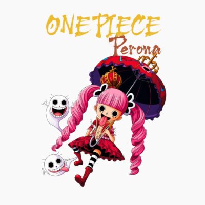 One Piece, Perona, Cartoonish style.