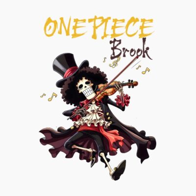 One Piece, Brook, Cartoonish style