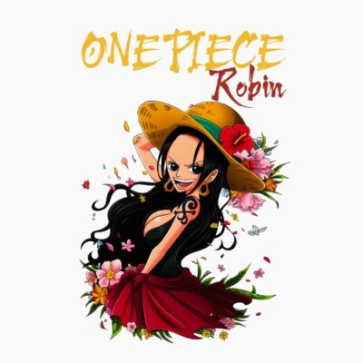 One Piece, Robin, cartoonish style