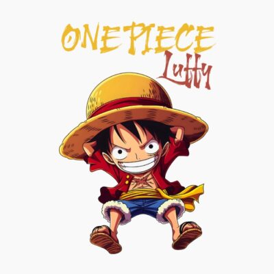 One Piece, Monkey D. Luffy, cartoonish style