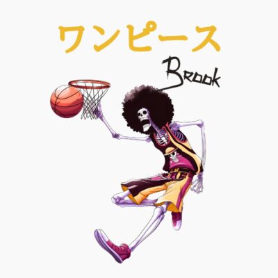 One Piece, Piratas de Sombrero de Paja, Brook jugando al Basket, japonés