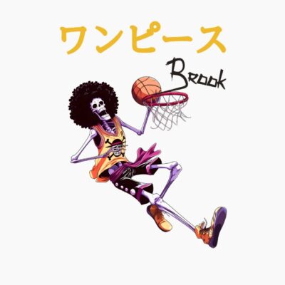 One Piece, Piratas de Sombrero de Paja, Brook jugando al Basket, japonés