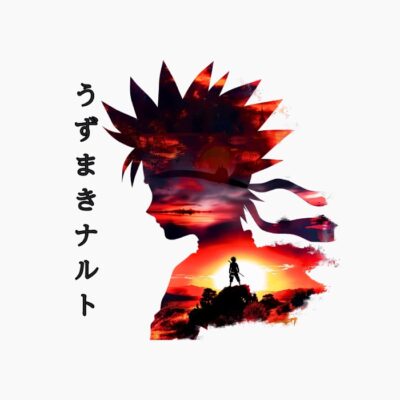 Silueta de Naruto al atardecer, Naruto
