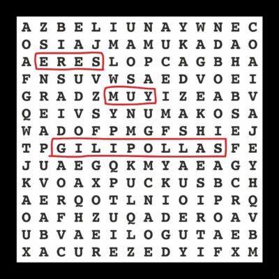 Sopa de letras
