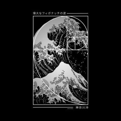The Great Wave of Fibonacci Spiral - Modern