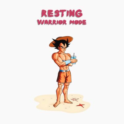 Bola de dragón Z, Vegeta en la playa.