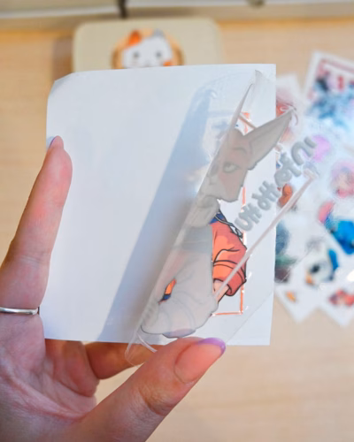 Alternative view of Pack de 2 Pegatinas DTF UV 10 Cm