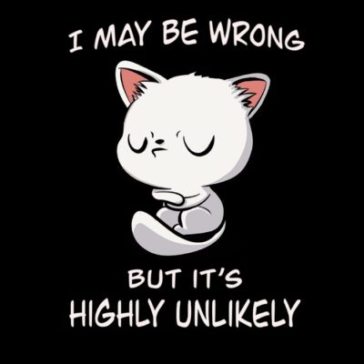 i may be wrong
