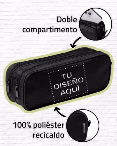 Estuche Doble Compartimento