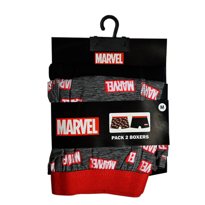 Lote 2 boxers hombre marvel marvel marvel cómics regalo original