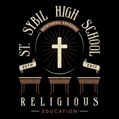 Religious High School Emblem