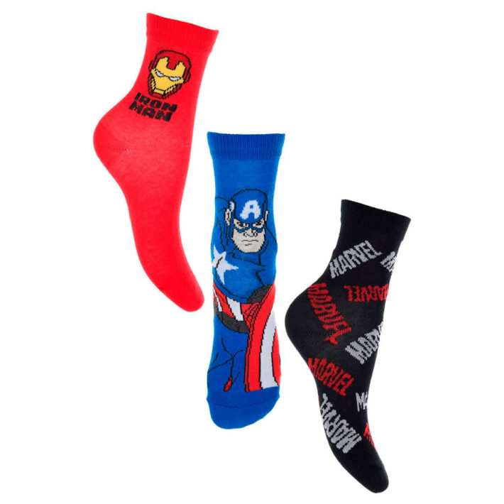 Pack 3 calcetines infantiles avengers - imagen 2