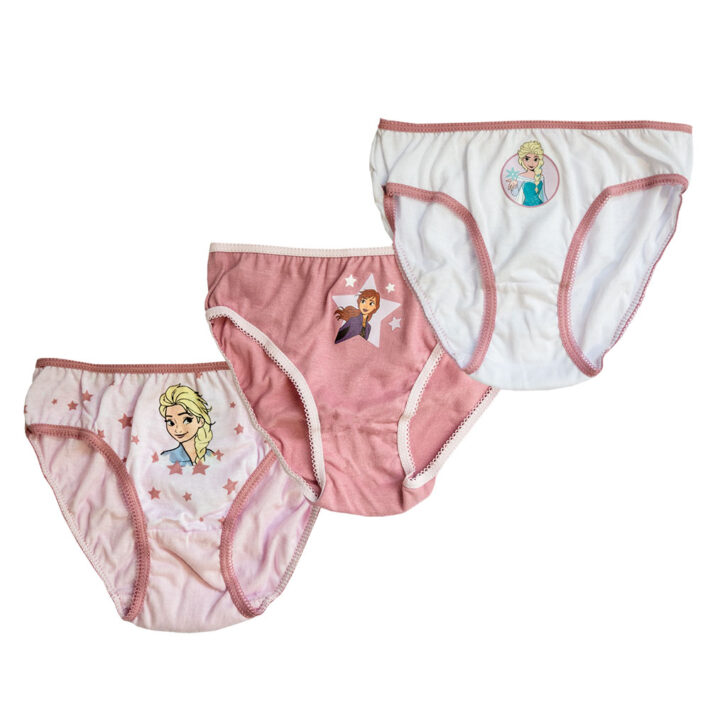 Pack de 3 braguitas niña frozen disney frozen regalo original 2