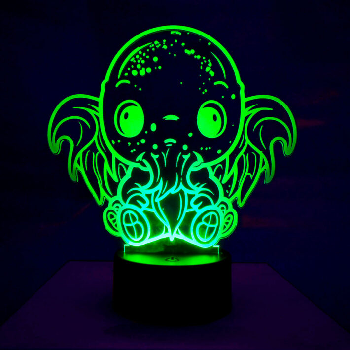 Lámpara led cthulhu