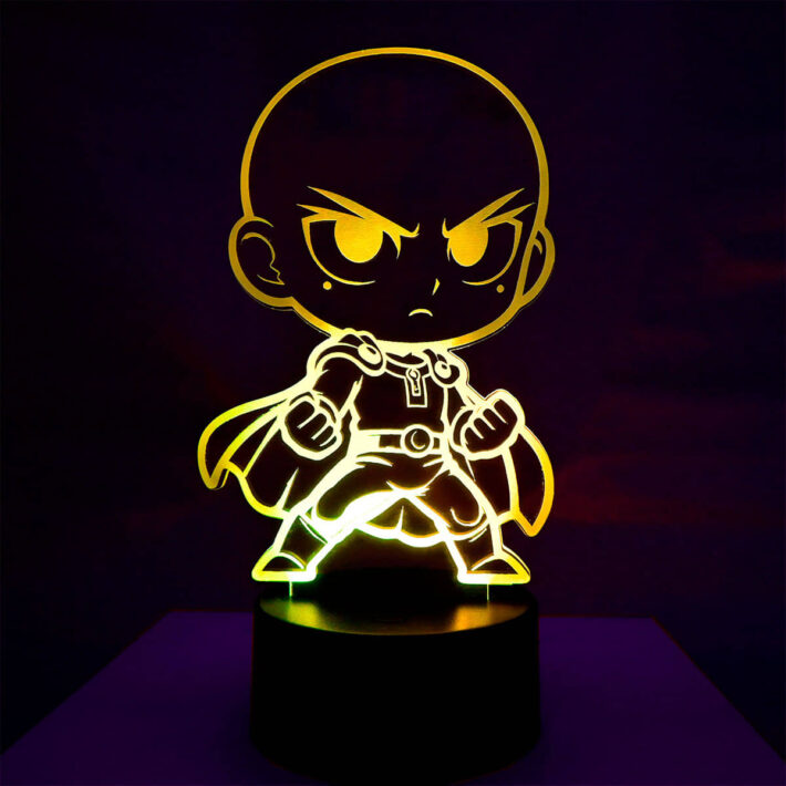 Lámpara led saitama one punch