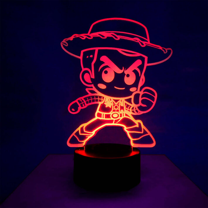Lámpara led woody toy story
