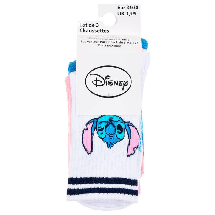 Pack 3 calcetines mujer lilo y stitch disney lilo and stitch regalo original 4