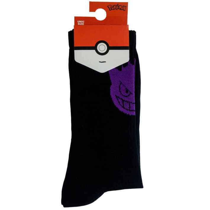 Calcetines adulto sport pokemon gengar pikachu regalo original 3