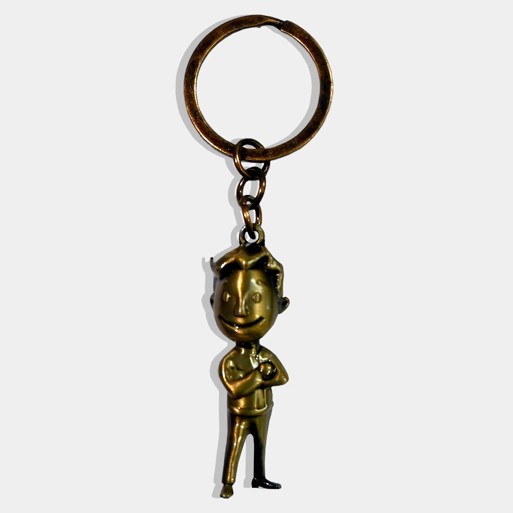 Llavero Fallout Golden Vault Boy Fallout Rol regalo original 1