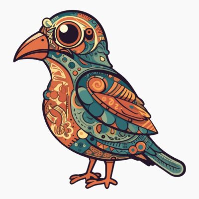 Pájaro Boho 005