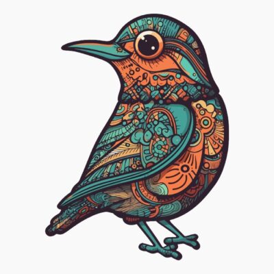 Pájaro Boho 001