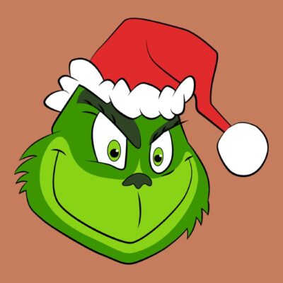 El Grinch de la Navidad - Cara Grinch