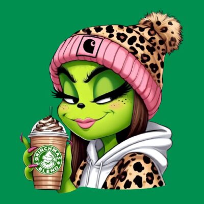 El Grinch de la Navidad - A la moda y cafe