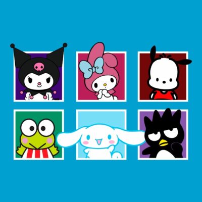 Kuromi and friends simple