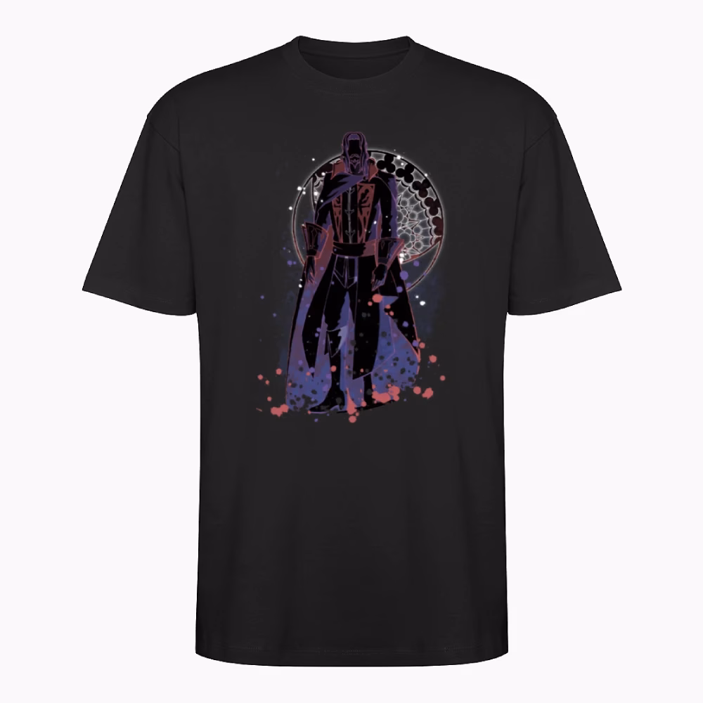 Camiseta con diseño de catlevania del artista xmorfina