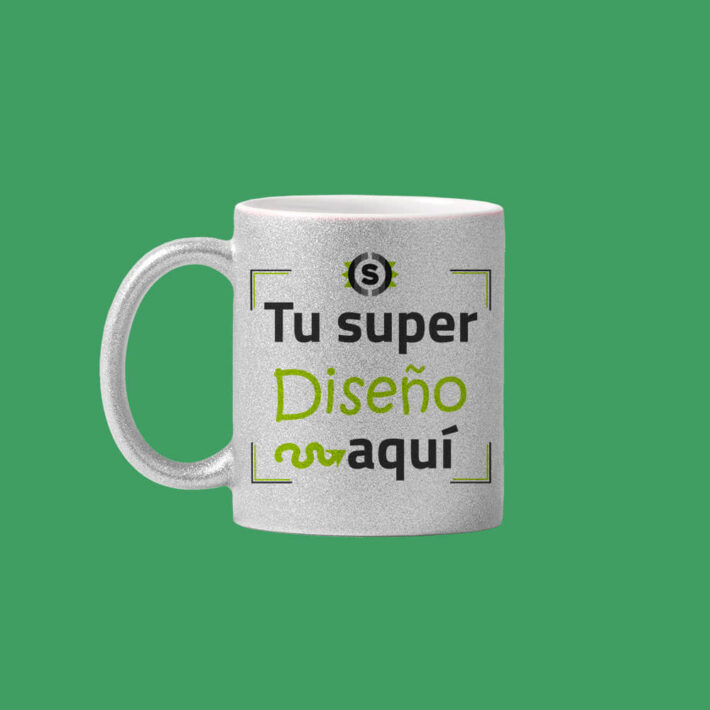 Taza purpurina
