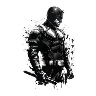 Man without Fear sumi-e