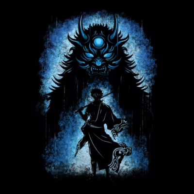 Blue Samurai Demon