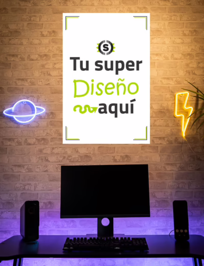 Poster Superfan Acabado Semibrillante y Satinado