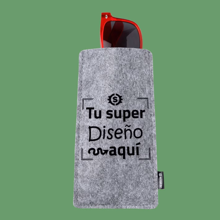 Funda para gafas fieltro reciclado - imagen 2