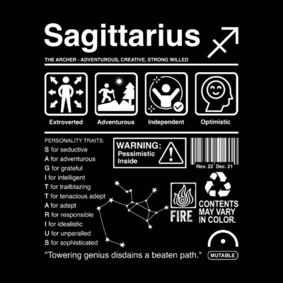 Sagittarius Label