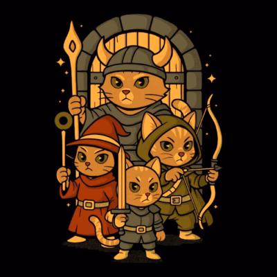 DUNGEORS AND CATS54