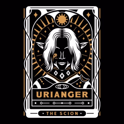 Urianger Tarot Card