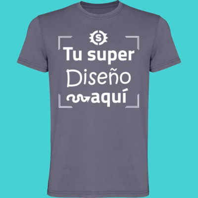 Camiseta Lavada al Ácido Hombre