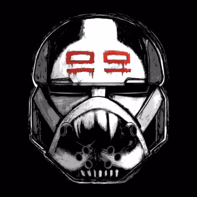Painted helmet