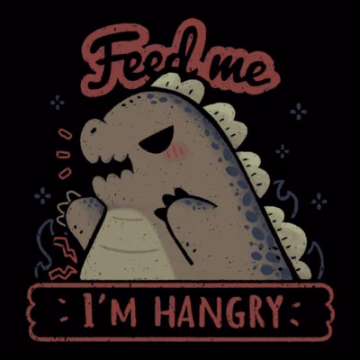 Kawaii Hangry Kaiju